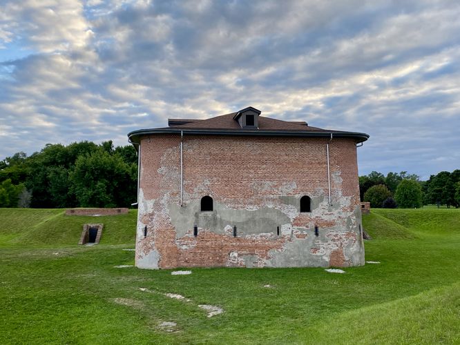 View of Fort Mississauga from the north