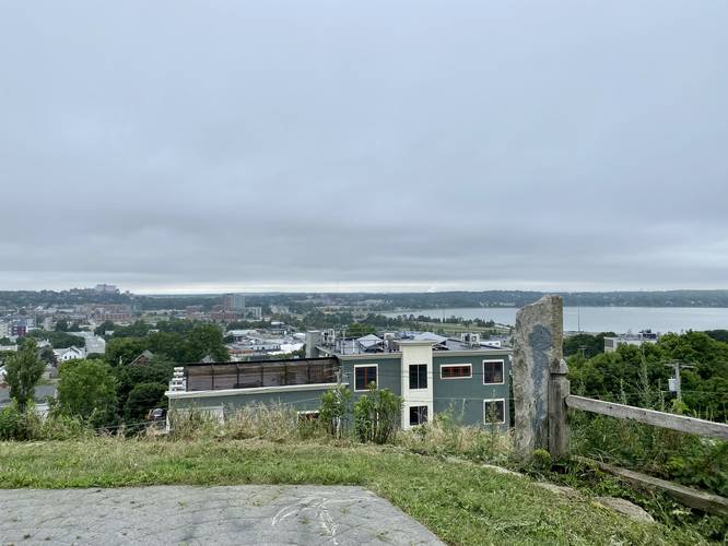 View of Portland, Maine from Fort Sumner Park