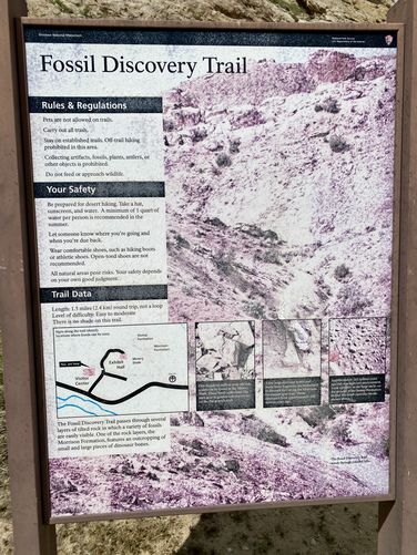 Fossil Discovery Trail info