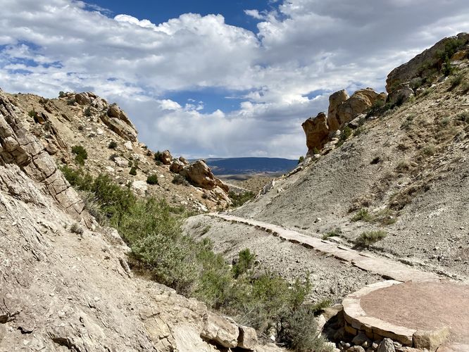 View from the Fossil Discovery Trail