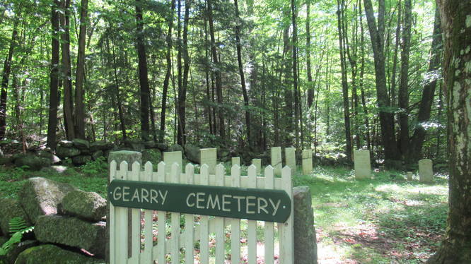 Cemetery entrance