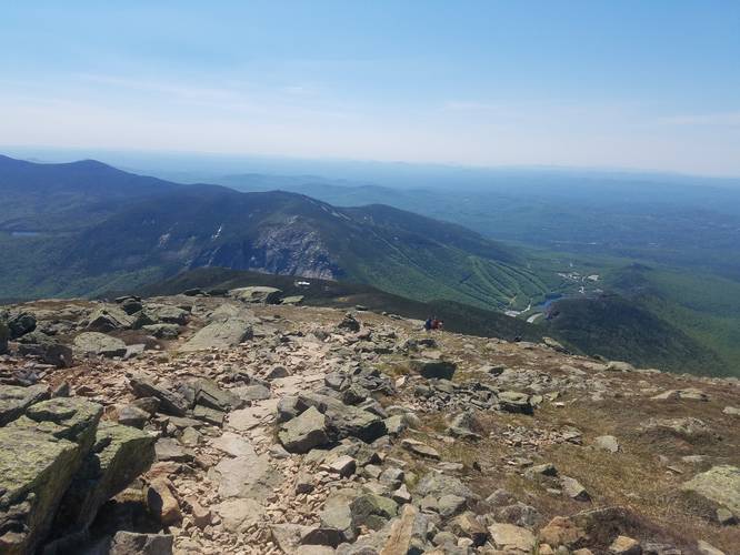 View from the slopes of Mount Lafayette