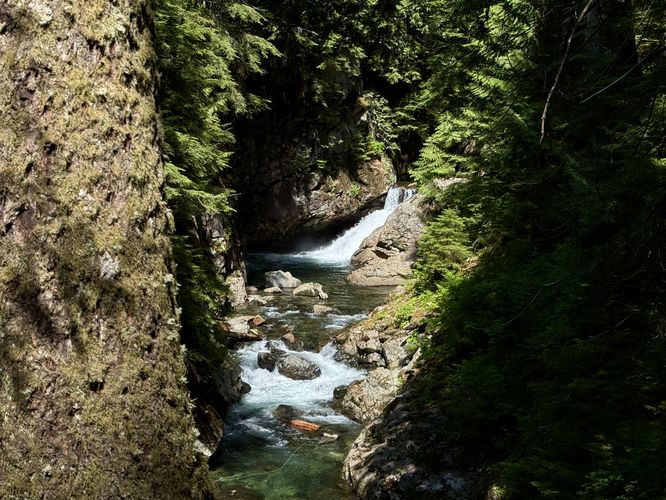 View of Denny Camp Falls