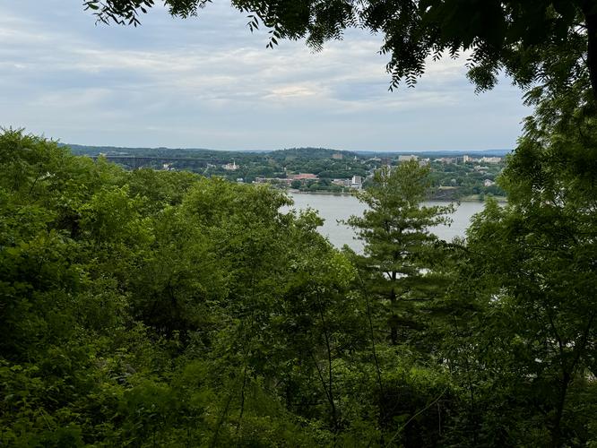 View of the Hudson River