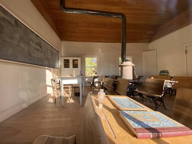 Inside the Historic Fruita Schoolhouse