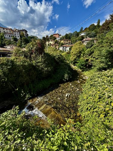 Sanagra River view in Menaggio