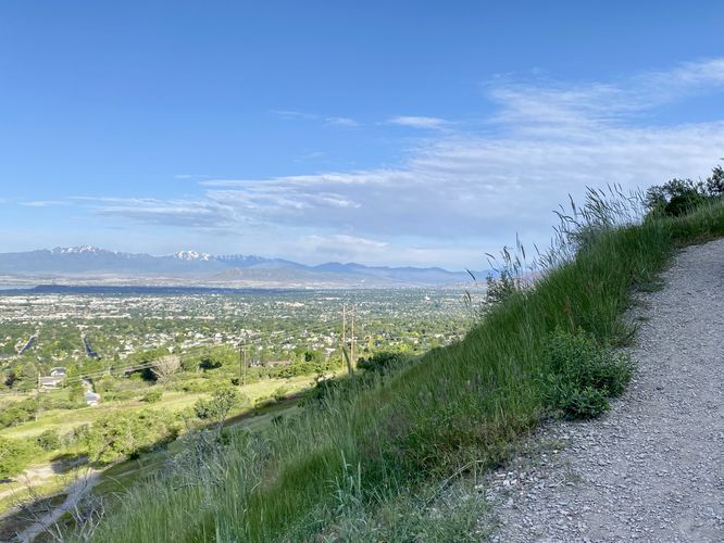 View toward Pleasant Grove, Utah