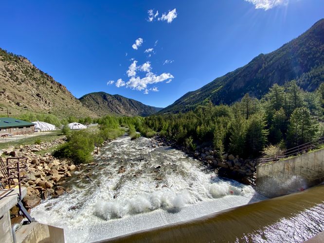 Georgetown Lake Spillway (waterfall)