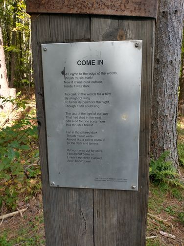 One of many post poem by Robert Frost 