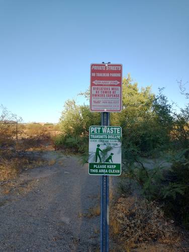 Hikers and dogs are welcome, but NOT parked cars. 