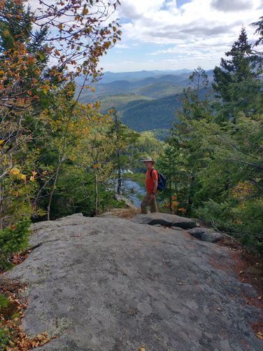 View along the Nubble Trail 