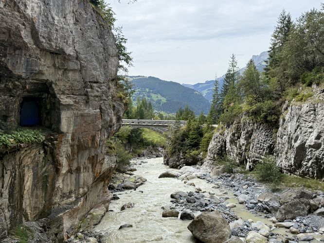 Scenic bridge view