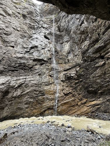 Glacier Canyon Waterfall