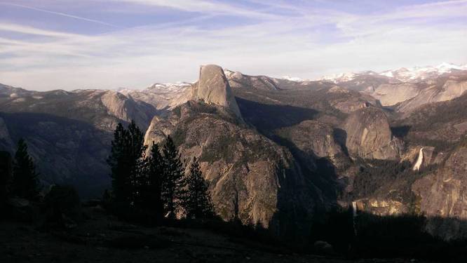 Panorama Trail to Glacier Point