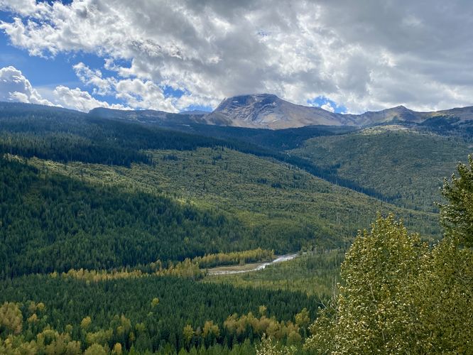 View of Heavens Peak