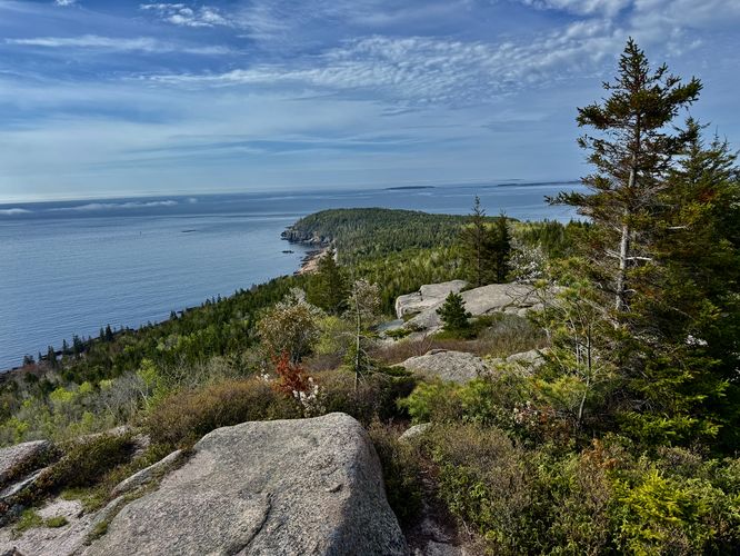 Scenic view of Otter Point