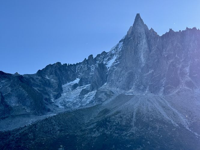 View of Aiguille Verte