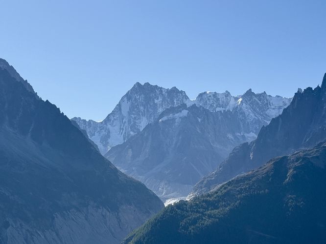 Grandes Jorasses view