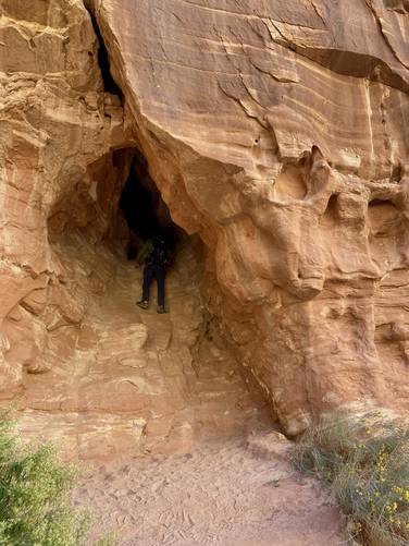 Optional scramble (for fun) in the Grand Wash