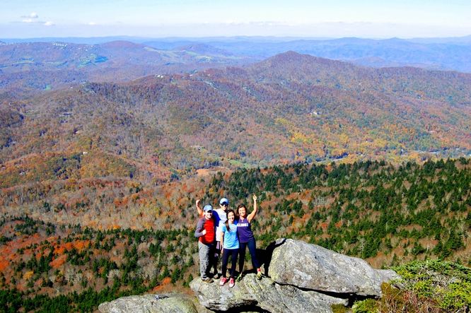 Picture 4 of Grandfather Mountain and Daniel Boone Hike 101714