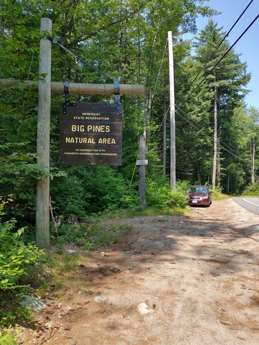 No Parking lot, only roadside parking