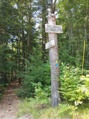 Signage at trailhead entrance