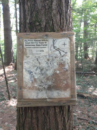 Posted map is unreadable