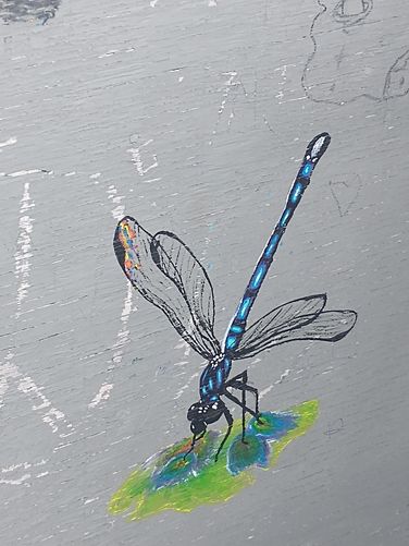 Artwork at the tower