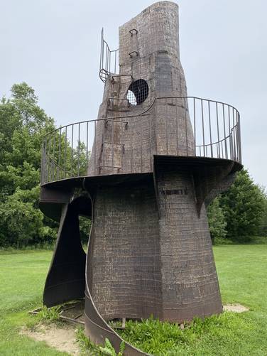Castle Tower climbable sculpture