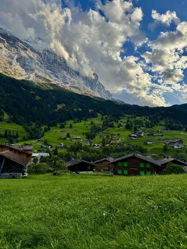 View of the Grindelwald Valley
