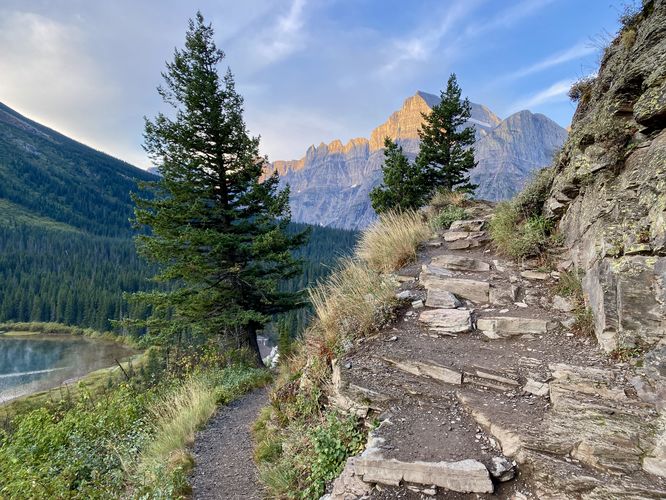 Turn to the Grinnell Glacier Trail