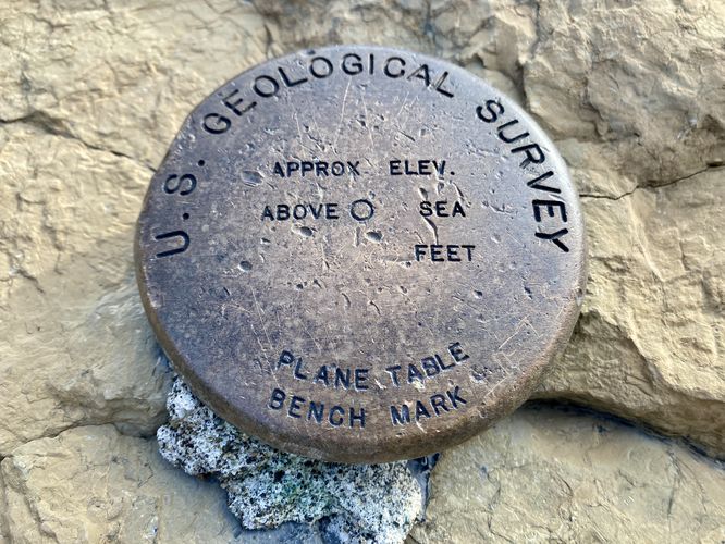 USGS benchmark