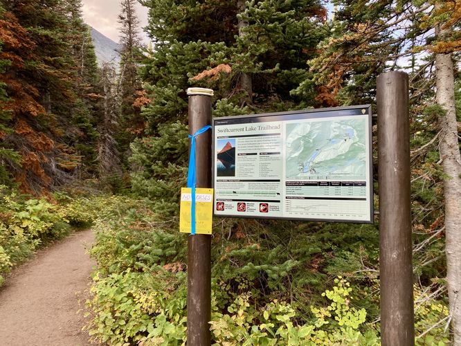 Picture 2 of Grinnell Lake and Hidden Falls Hike