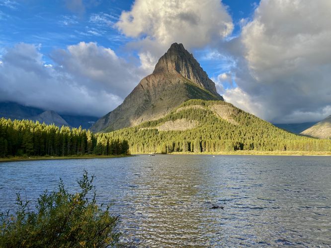 Picture 3 of Grinnell Lake and Hidden Falls Hike