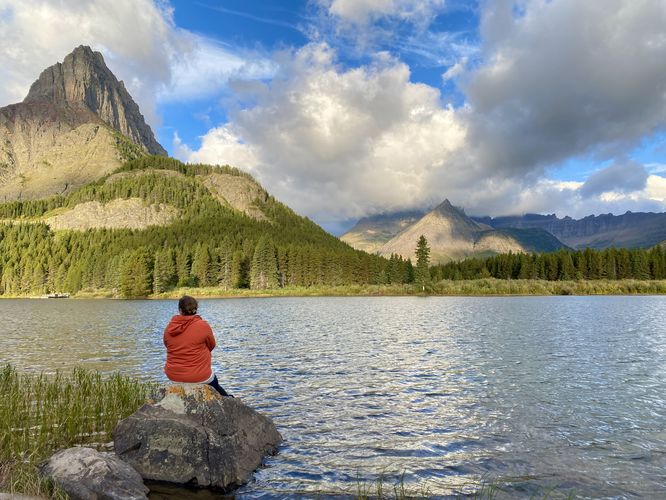 Picture 6 of Grinnell Lake and Hidden Falls Hike