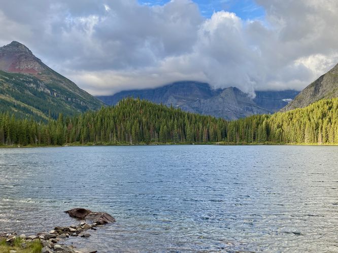 Picture 8 of Grinnell Lake and Hidden Falls Hike