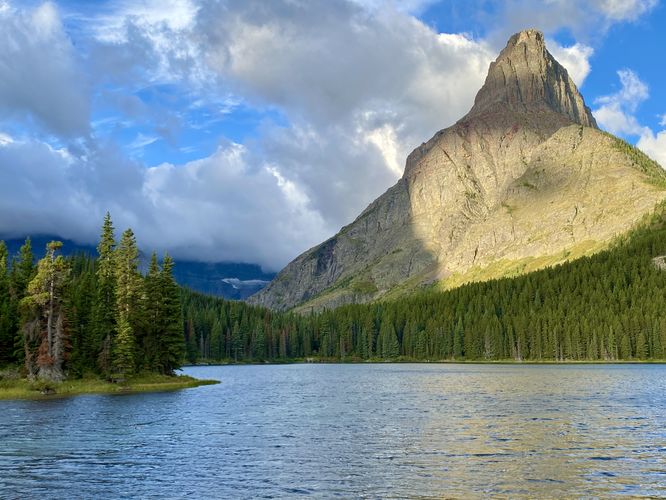 Picture 9 of Grinnell Lake and Hidden Falls Hike