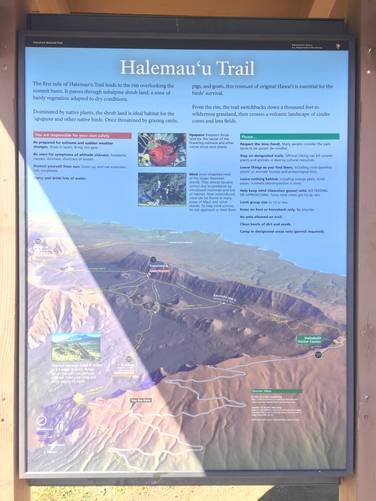 Picture 2 of Halemauu Trail to Haleakala Crater Lookout