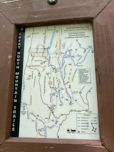 Area trail map