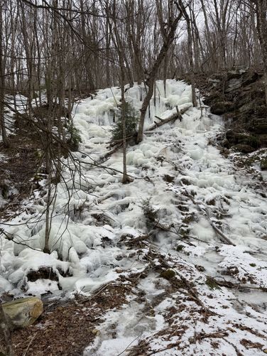 Picture 12 of Haunted Mine Falls Ice Climbing 020225