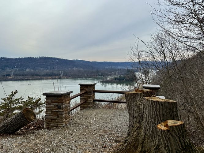 Northern view from Wissler Run Overlook