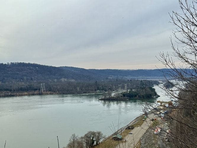 View from Wissler Run Overlook