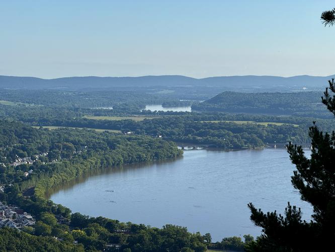 View of the Susquehanna River from Hawk Rock