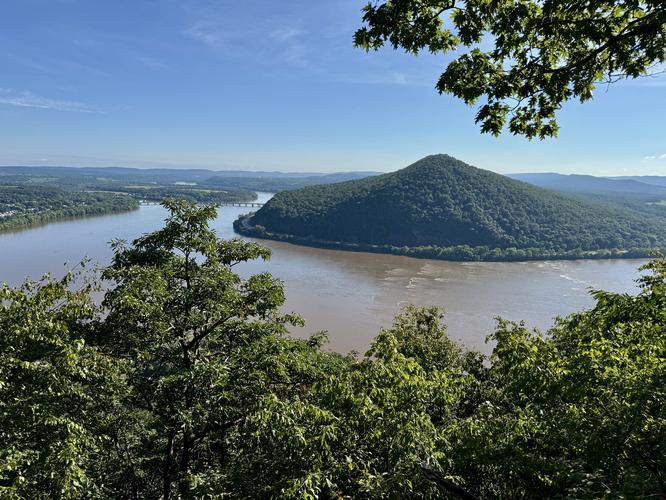 Eagles Edge Vista (view of Susquehanna RIver and Peters Mountain)