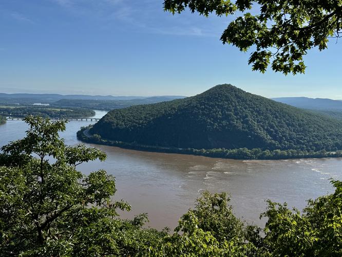 Eagles Edge Vista (view of Susquehanna RIver and Peters Mountain)
