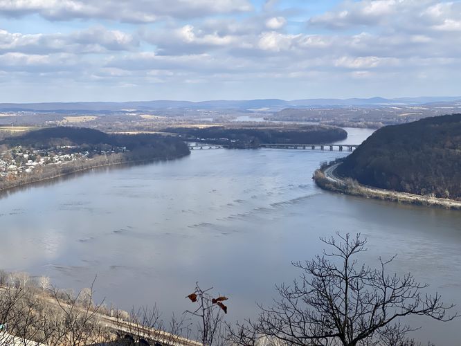 Eagles Edge Vista (view of Susquehanna RIver and mountains)