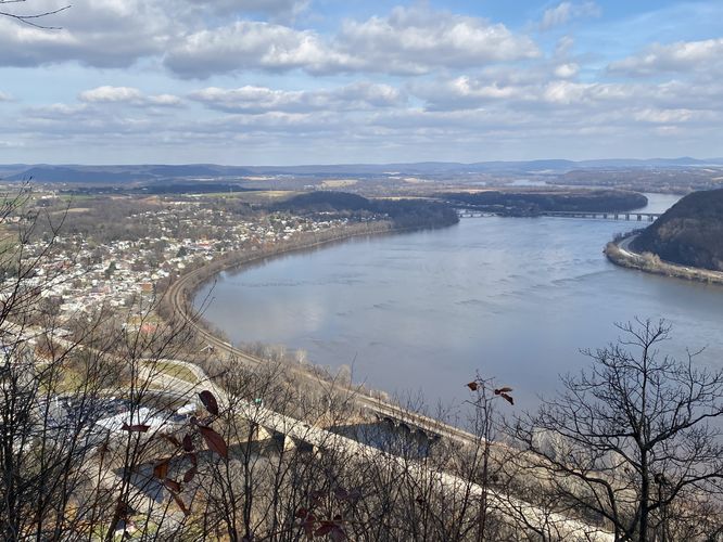 Eagles Edge Vista (view of Susquehanna RIver and mountains)