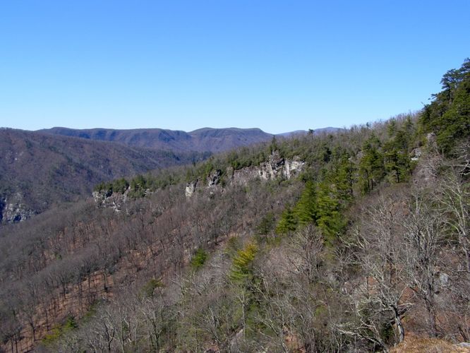 Picture 25 of Hawksbill Mtn Sitting Bear Mtn Devils Hole 031515