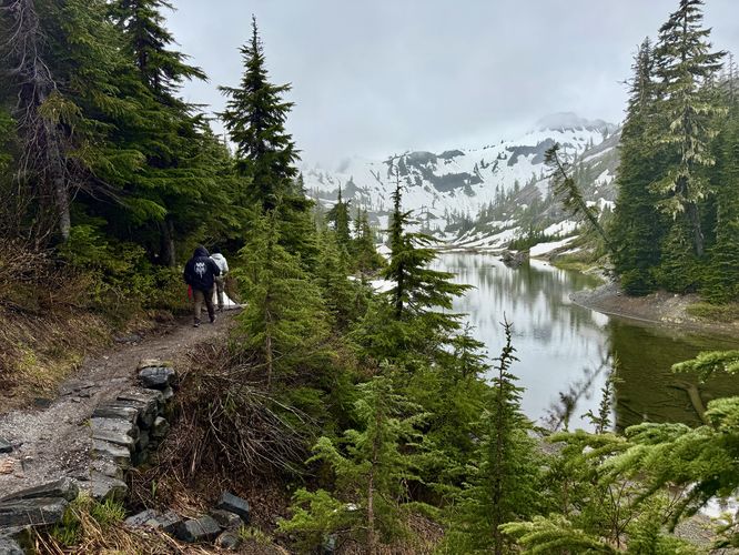 Picture 33 of Heather Meadows and Bagley Lakes Hike
