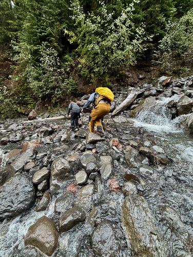 Crossing Kulshan Creek
